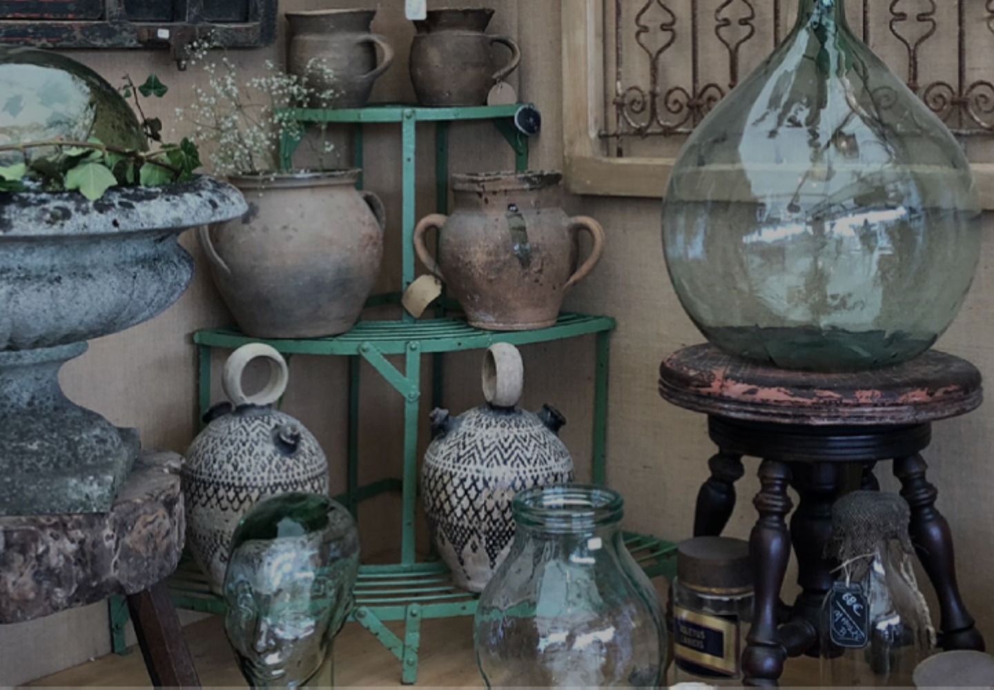 Antique Fair Shopping