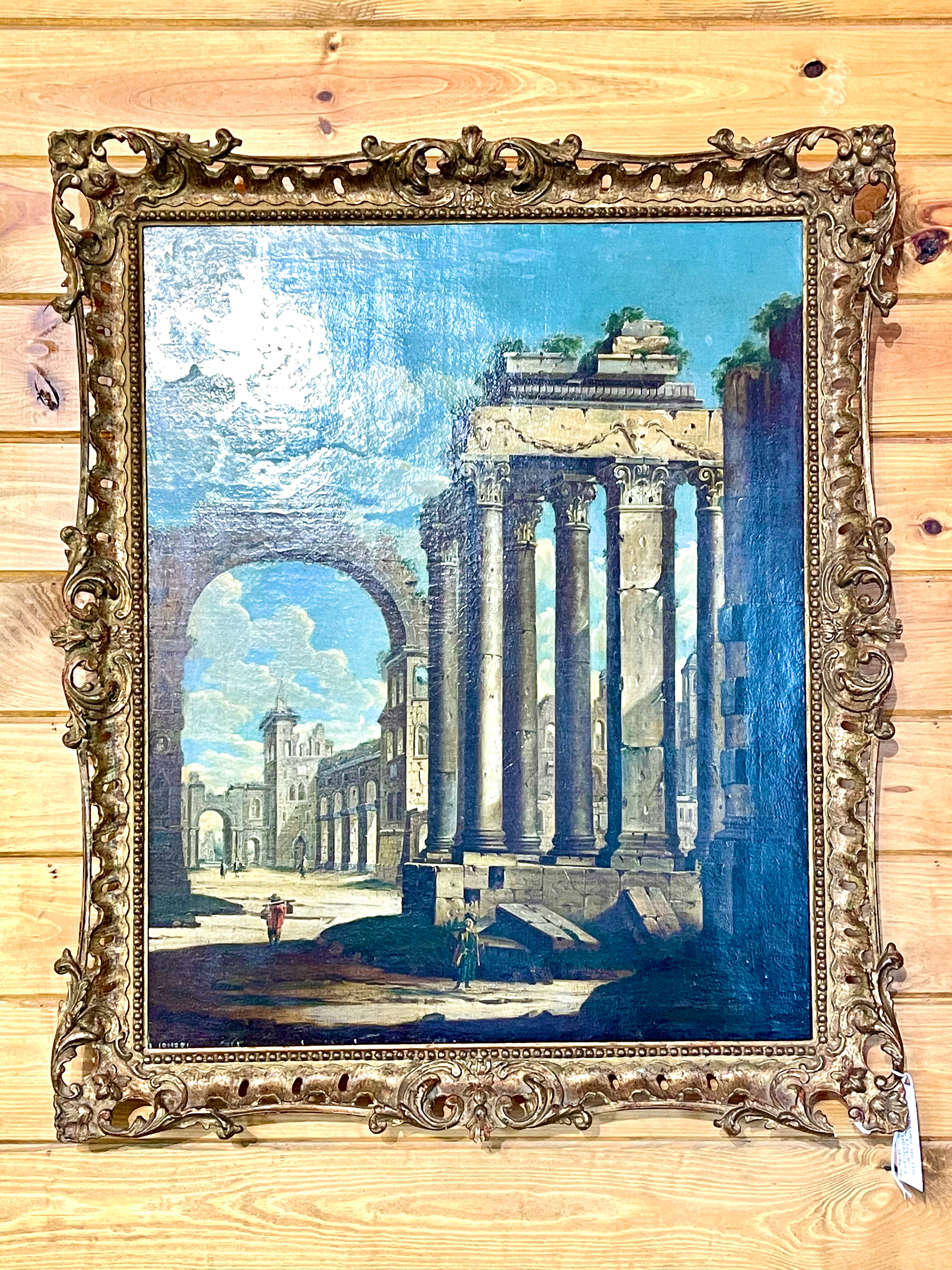 European School 18th./19th C Oil on Canvas