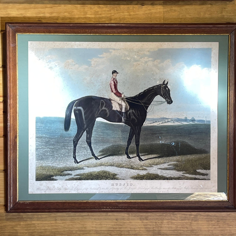 English Antique Print Epsom Derby