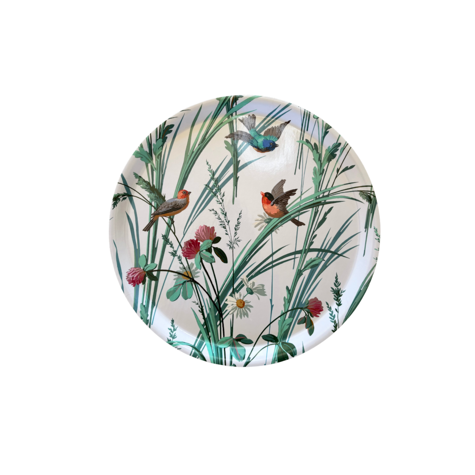 French Garden Round Tray by Paradisio