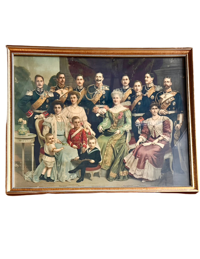 Vintage German Lithograph