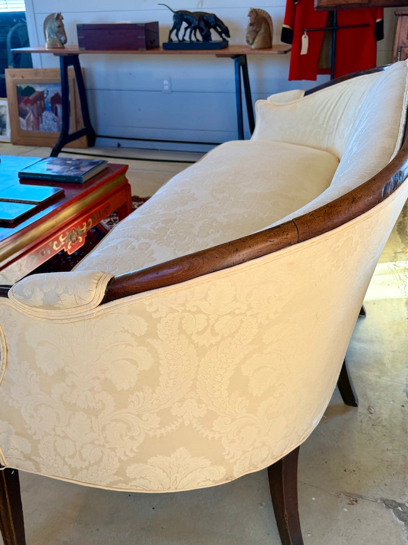 Antique George III Mahogany Sofa