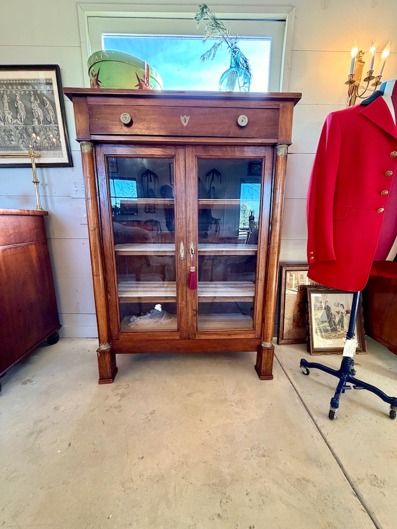 Antique French Empire Period Display Case