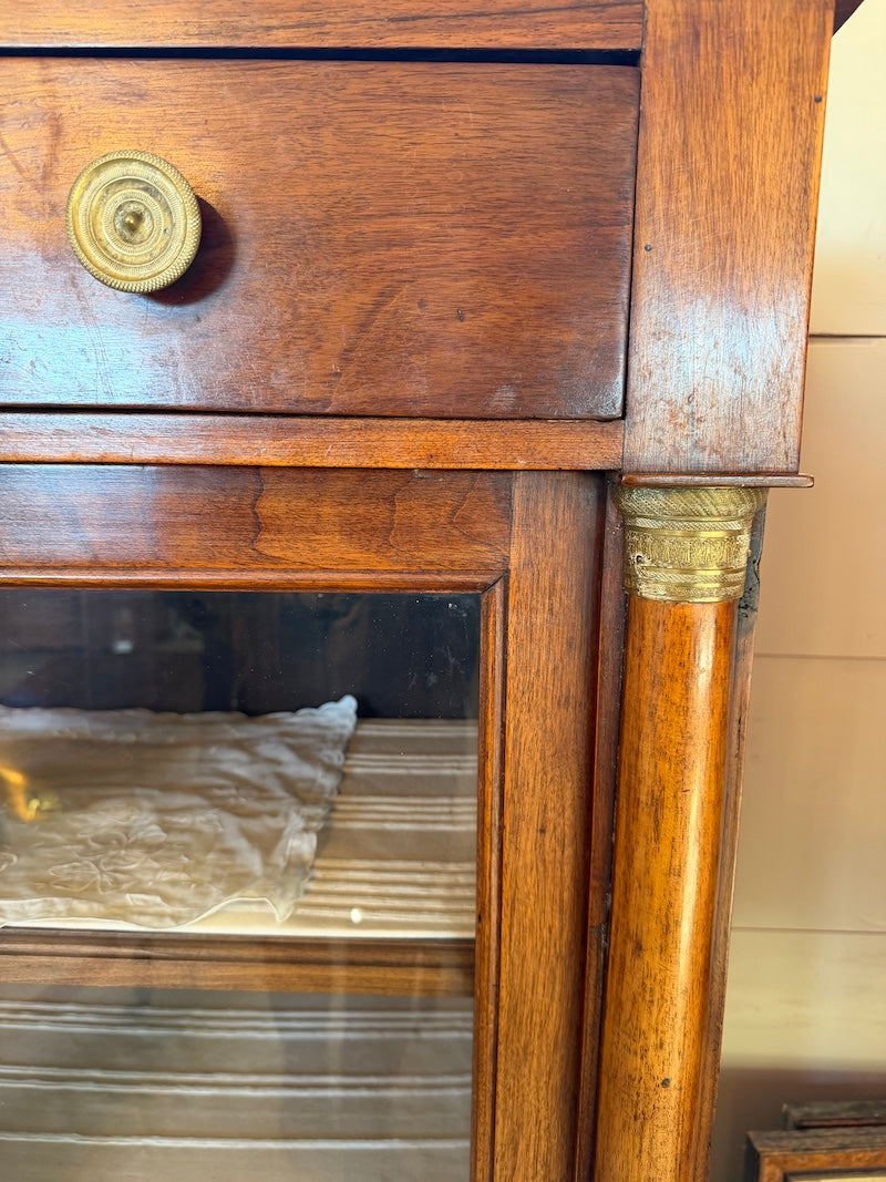 Antique French Empire Period Display Case