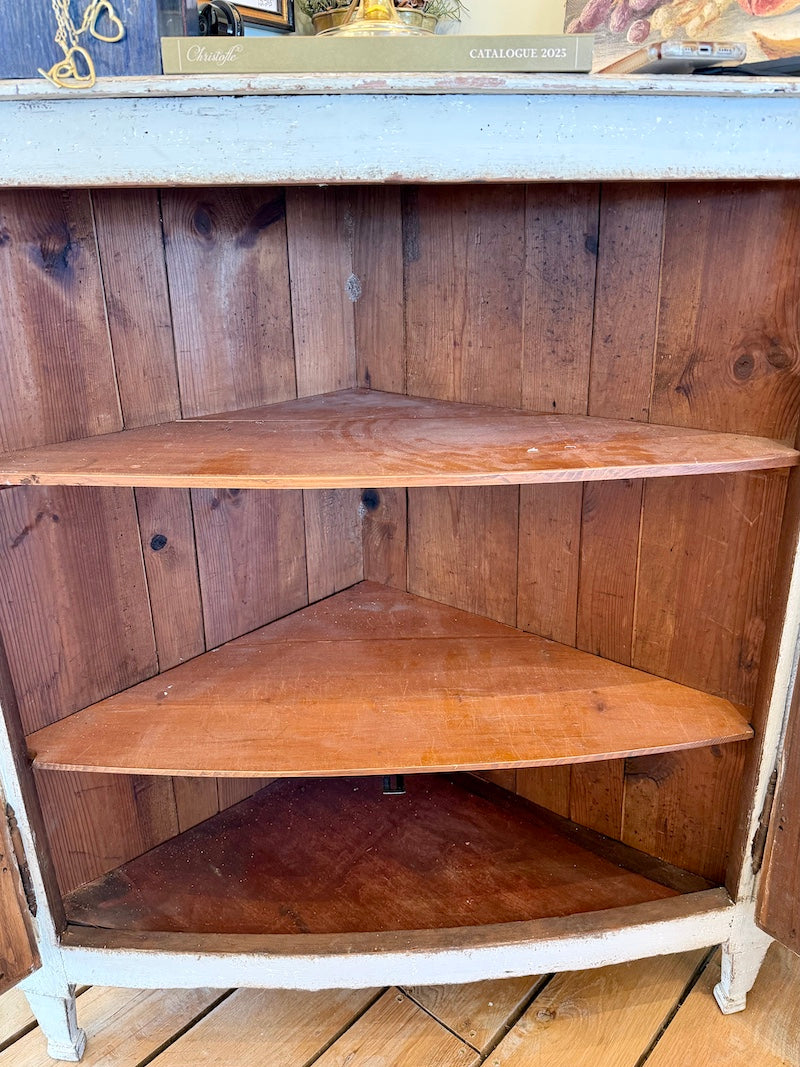 Antique French Corner Cabinet