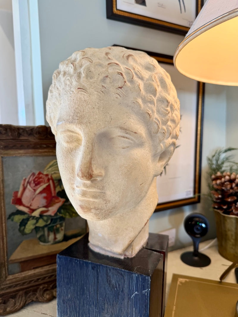 Handsome Antique Head Sculputure