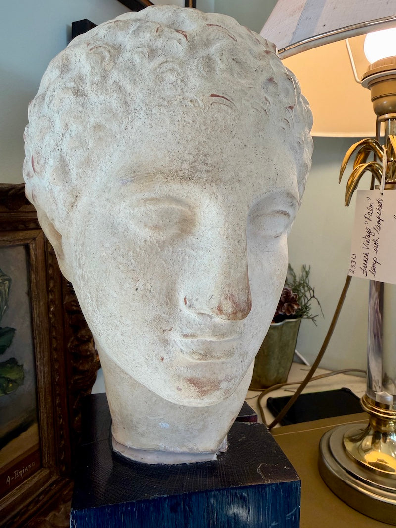 Handsome Antique Head Sculputure