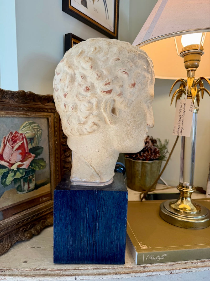 Handsome Antique Head Sculputure