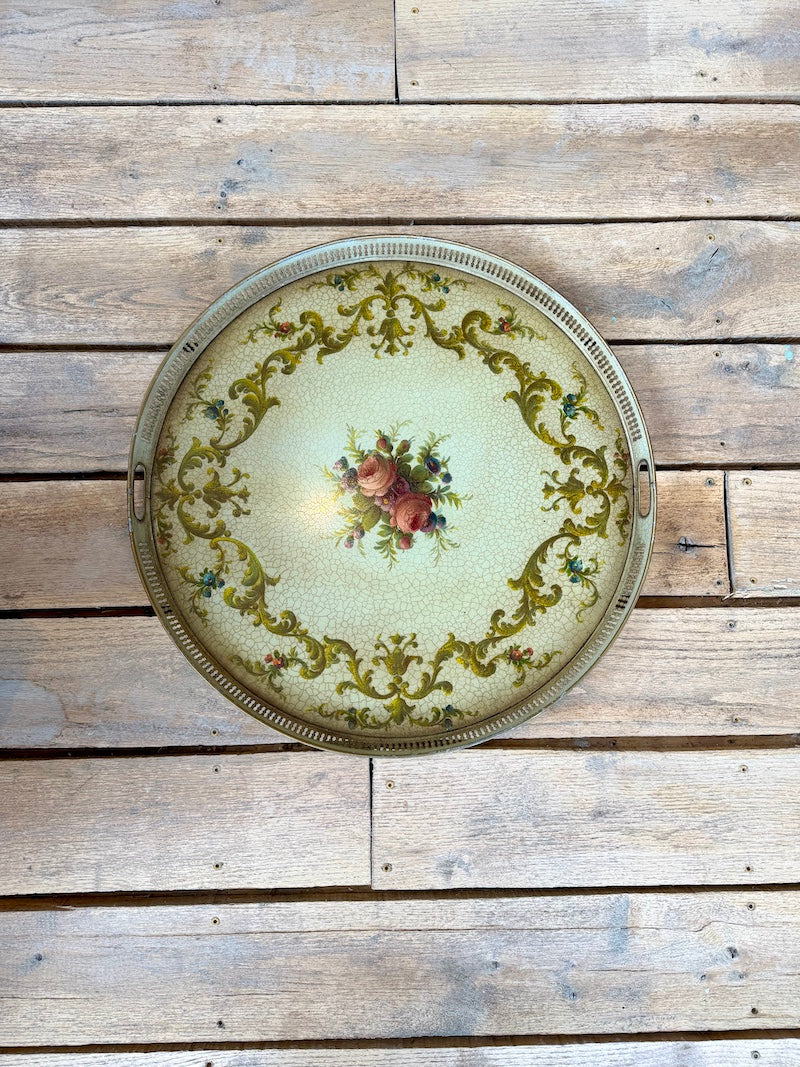 Antique French Tray - end of 19th C.