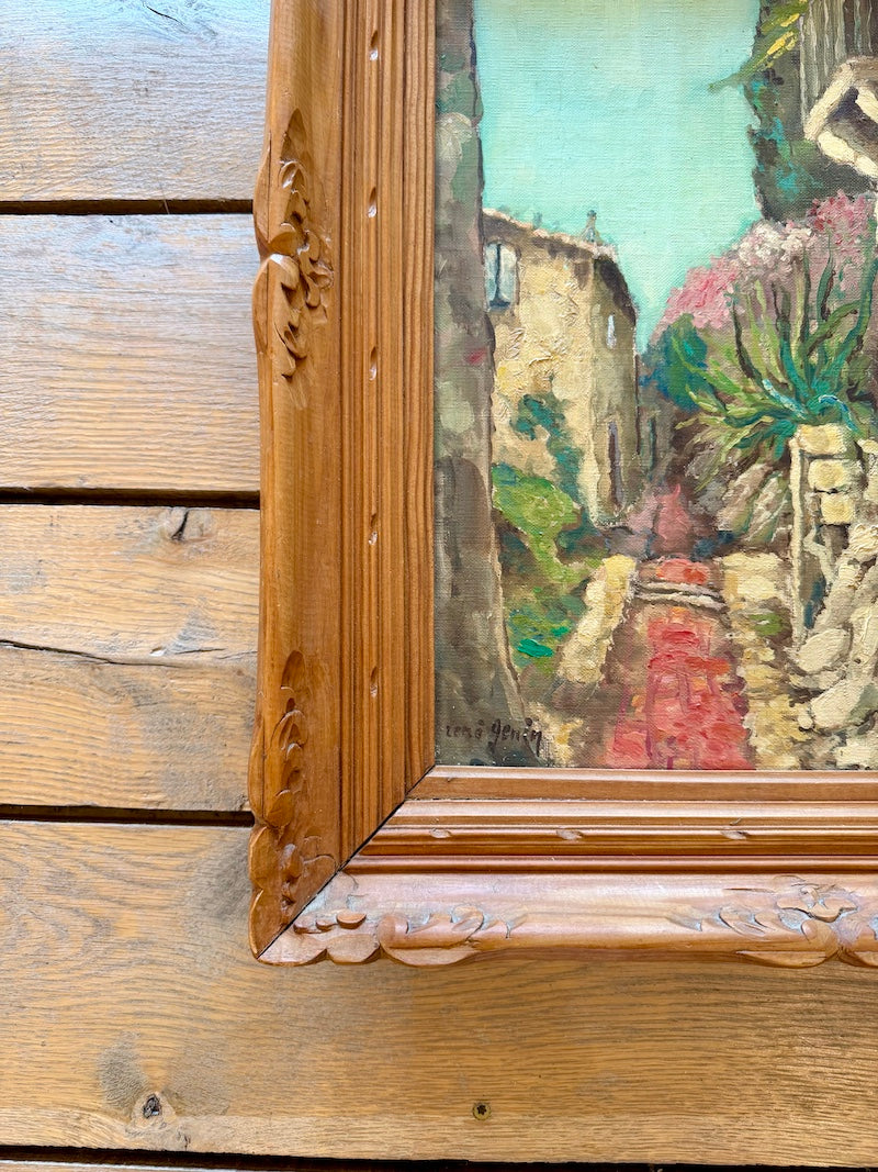 French Oil Painting - Scene from South of France