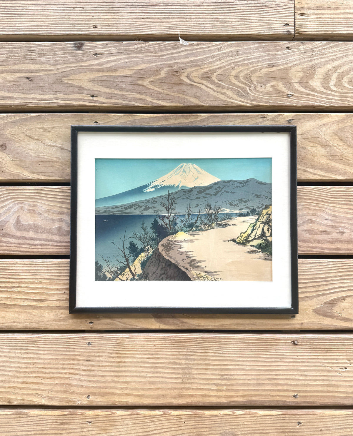 Antique Japanese Colour wood Block Print
