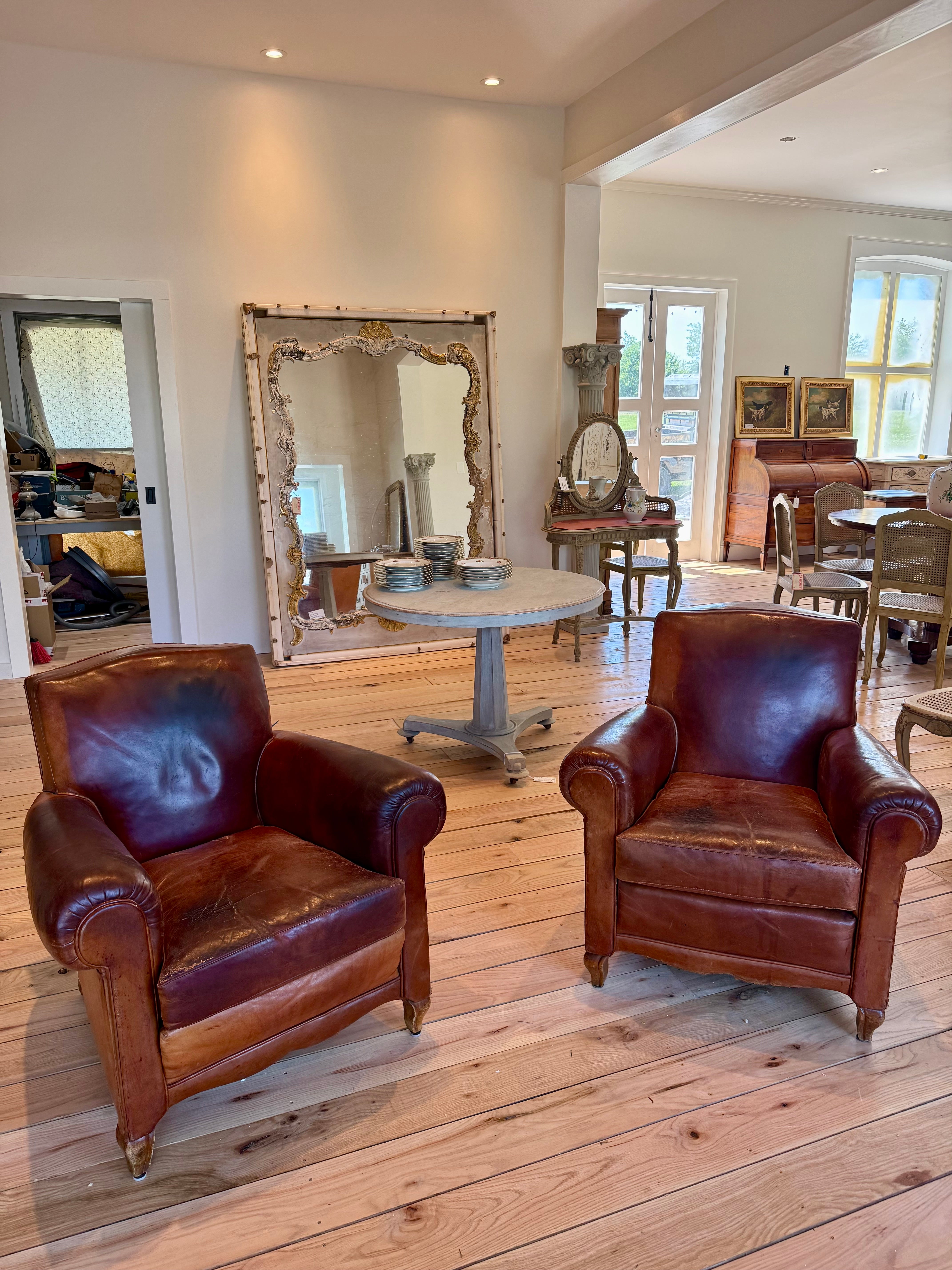 Antique French Mirror/Trumeau