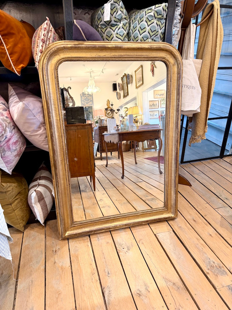 Antique French Louis Philippe Gilt Mirror