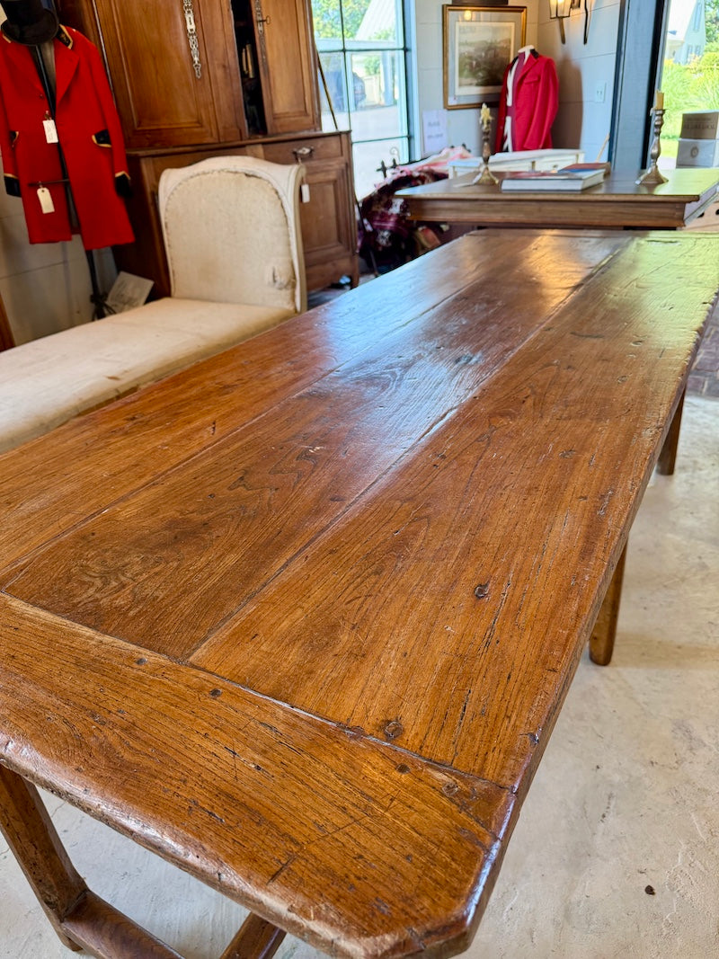 Antique French Farm Table 19thC
