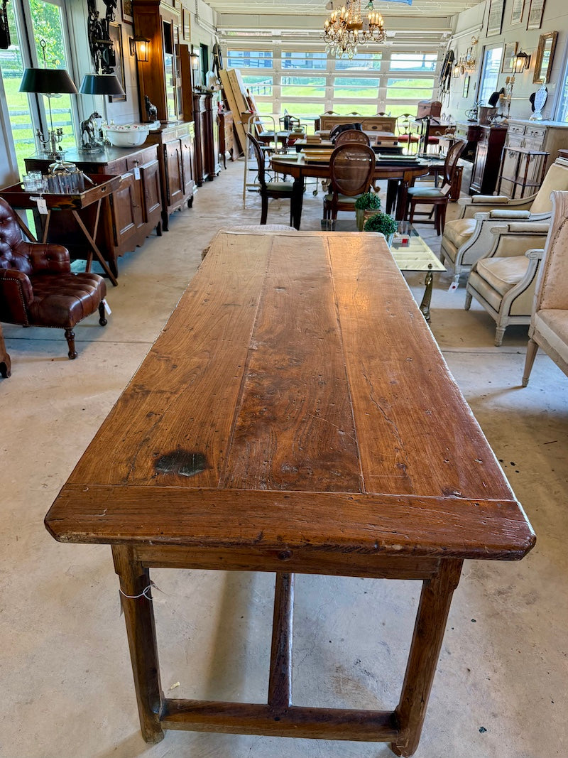 Antique French Farm Table 19thC
