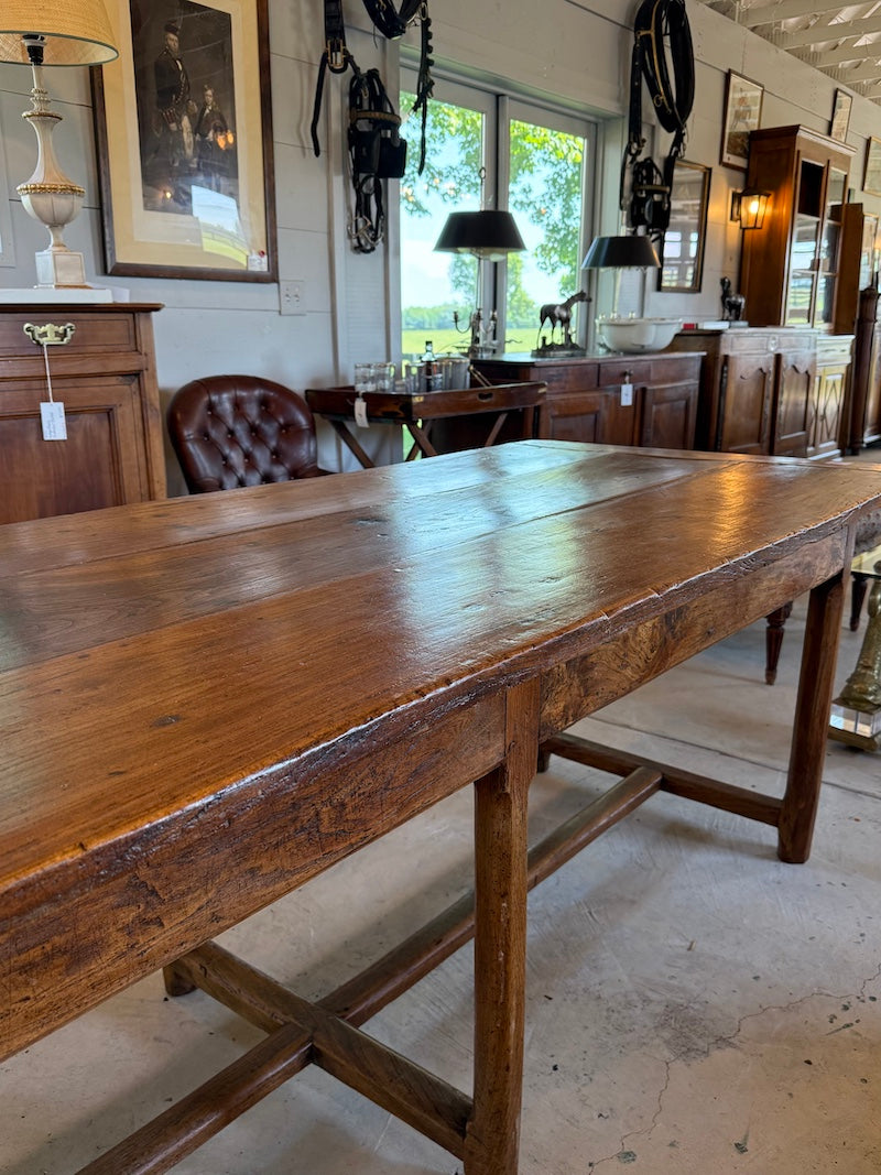 Antique French Farm Table 19thC