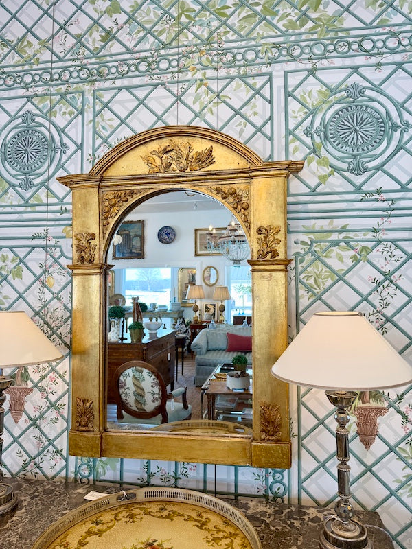 Antique Italian Cornice with mirror
