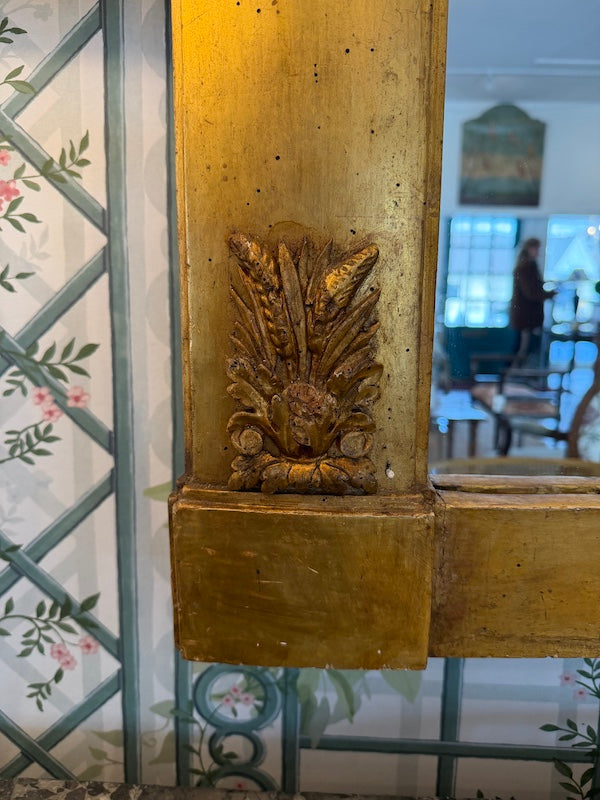 Antique Italian Cornice with mirror