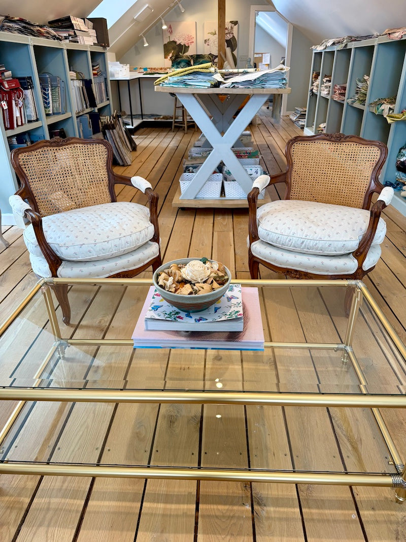 Pair of Antique French Louis XV Armchairs