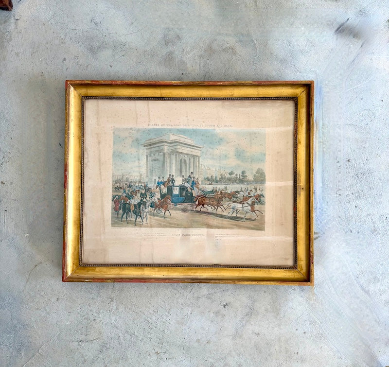 English Print "Hyde Park Corner"