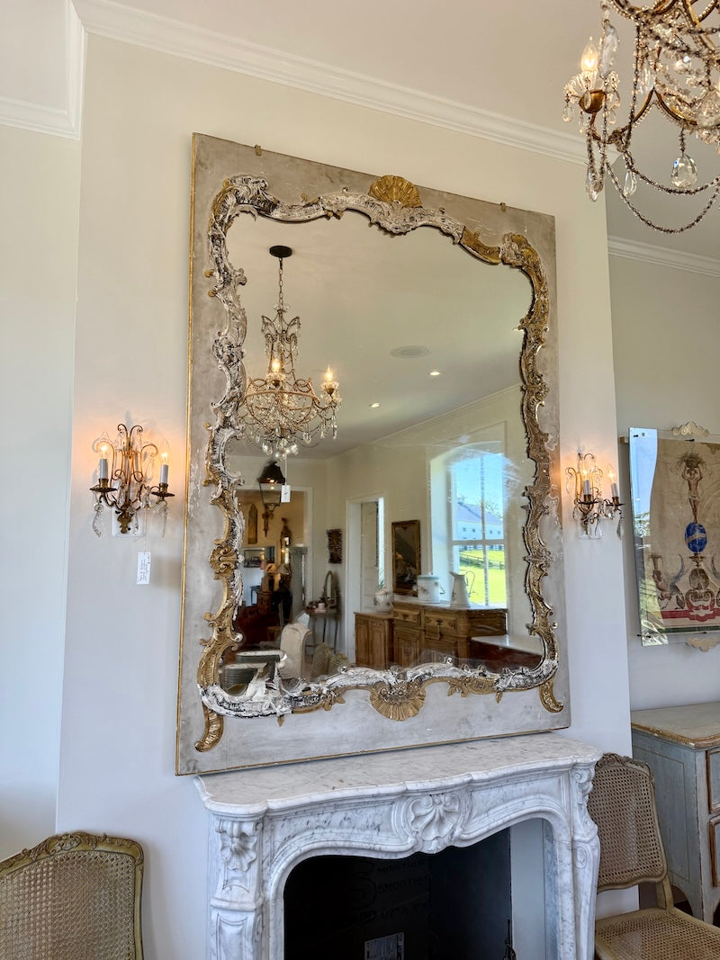 Antique French Mirror/Trumeau