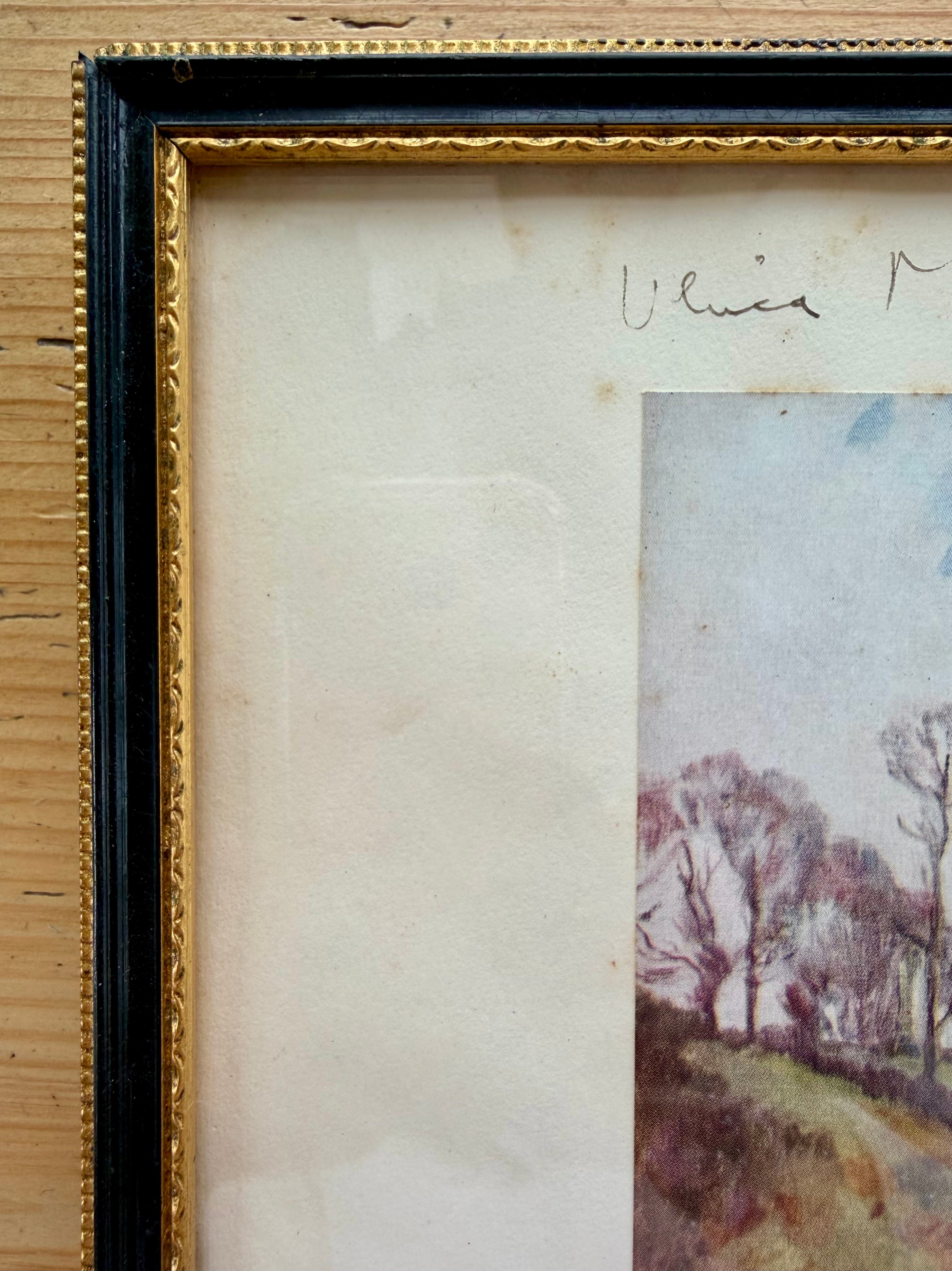 Hunt Print, The Quorn Hunt, Dalby Vale, 1952, by Lionel Edward