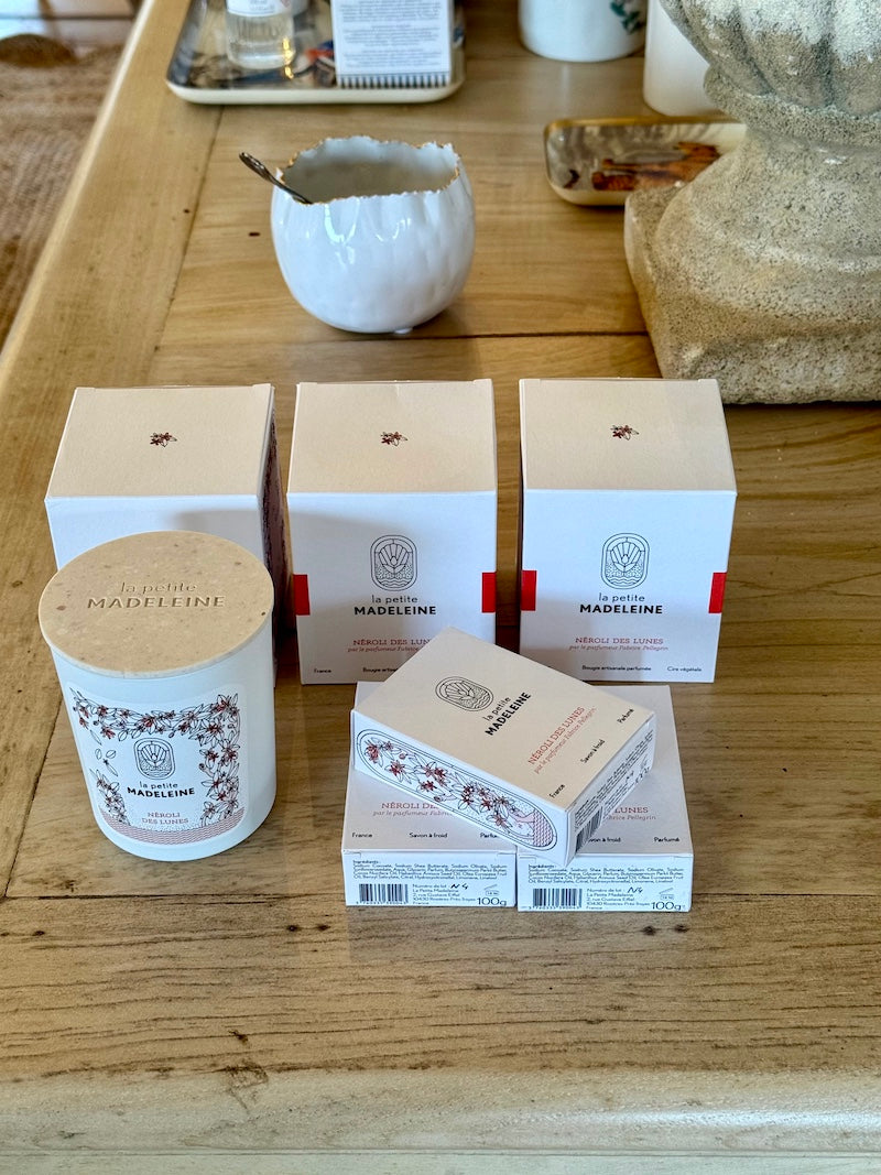 La Petite Madeleine French Scented Soap Néroli des Lunes
