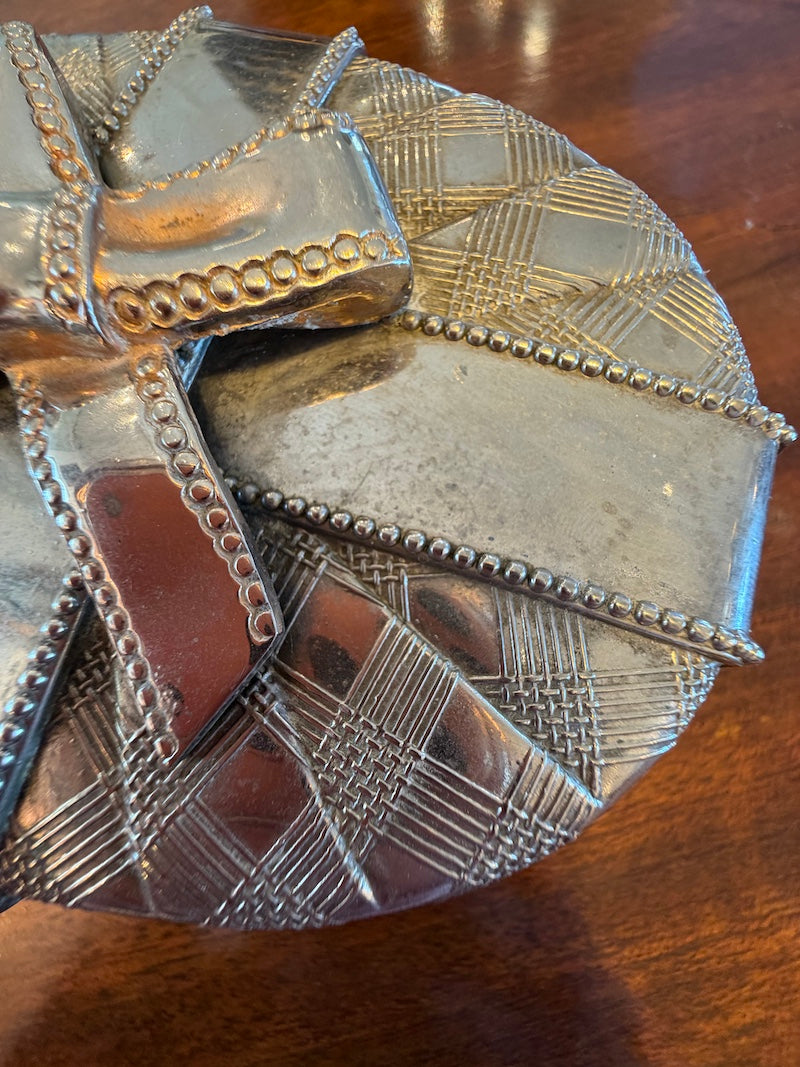 Charming Antique Silver plated Box