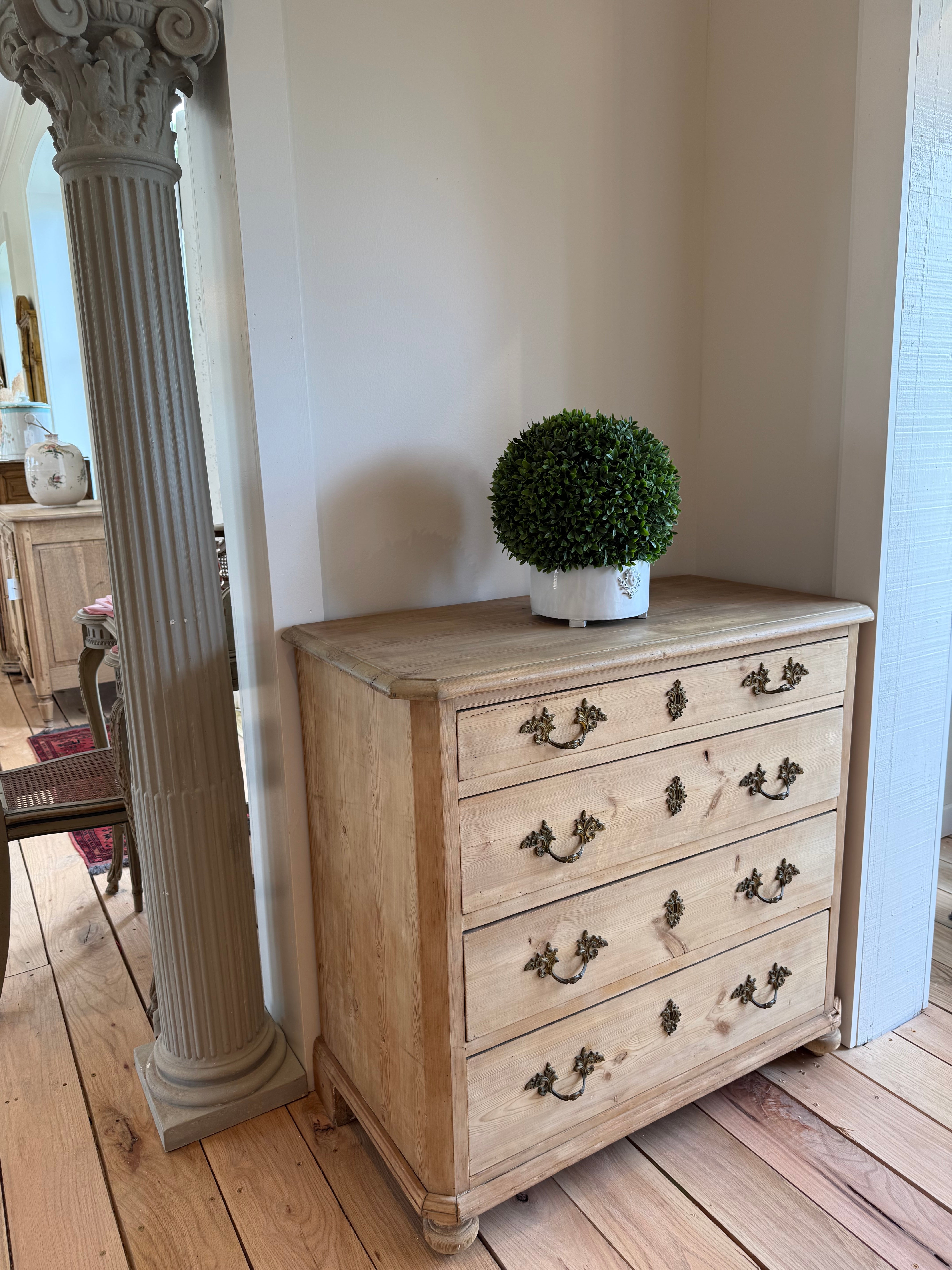 Antique Swedish Pine Chest