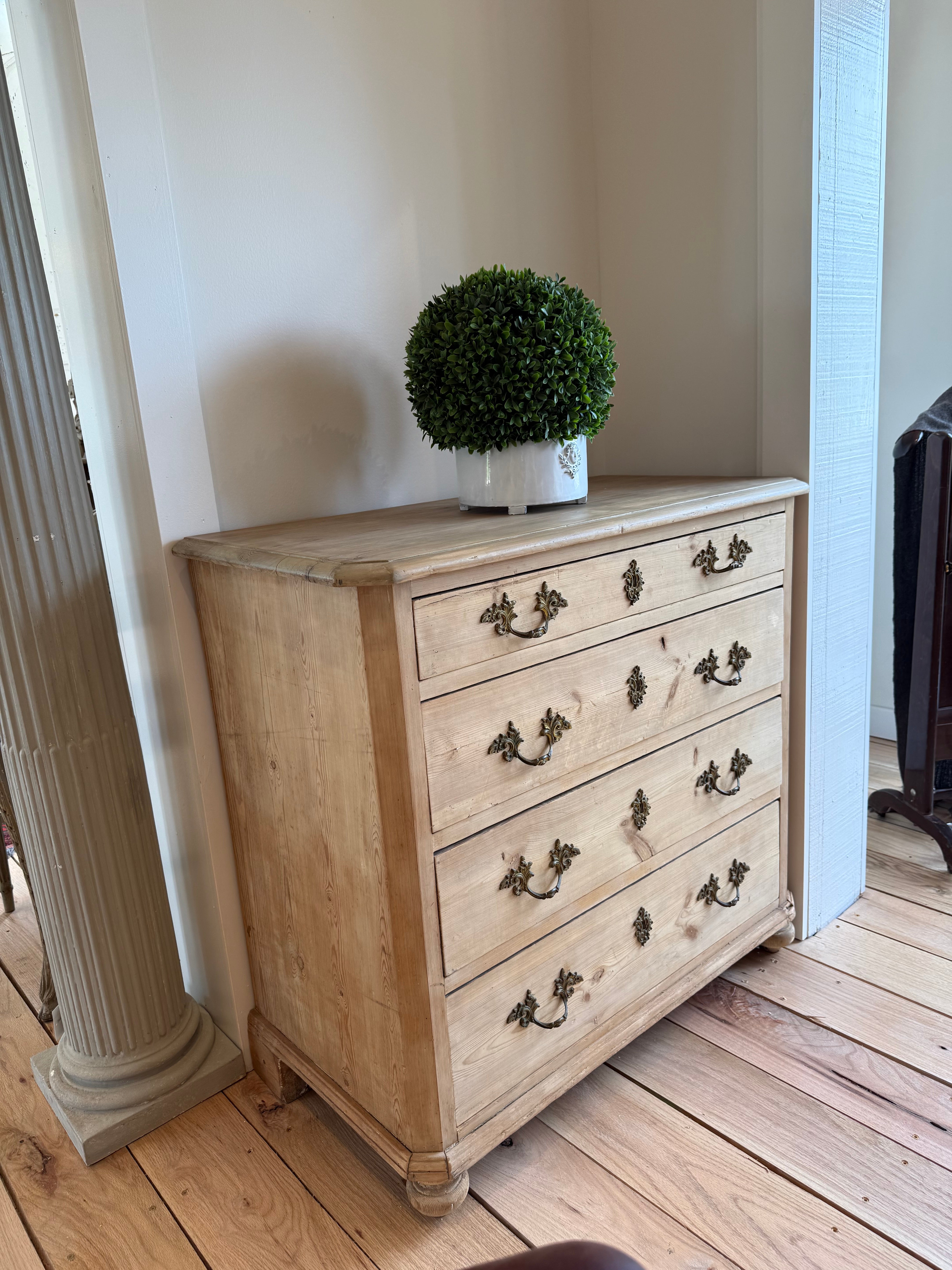 Antique Swedish Pine Chest