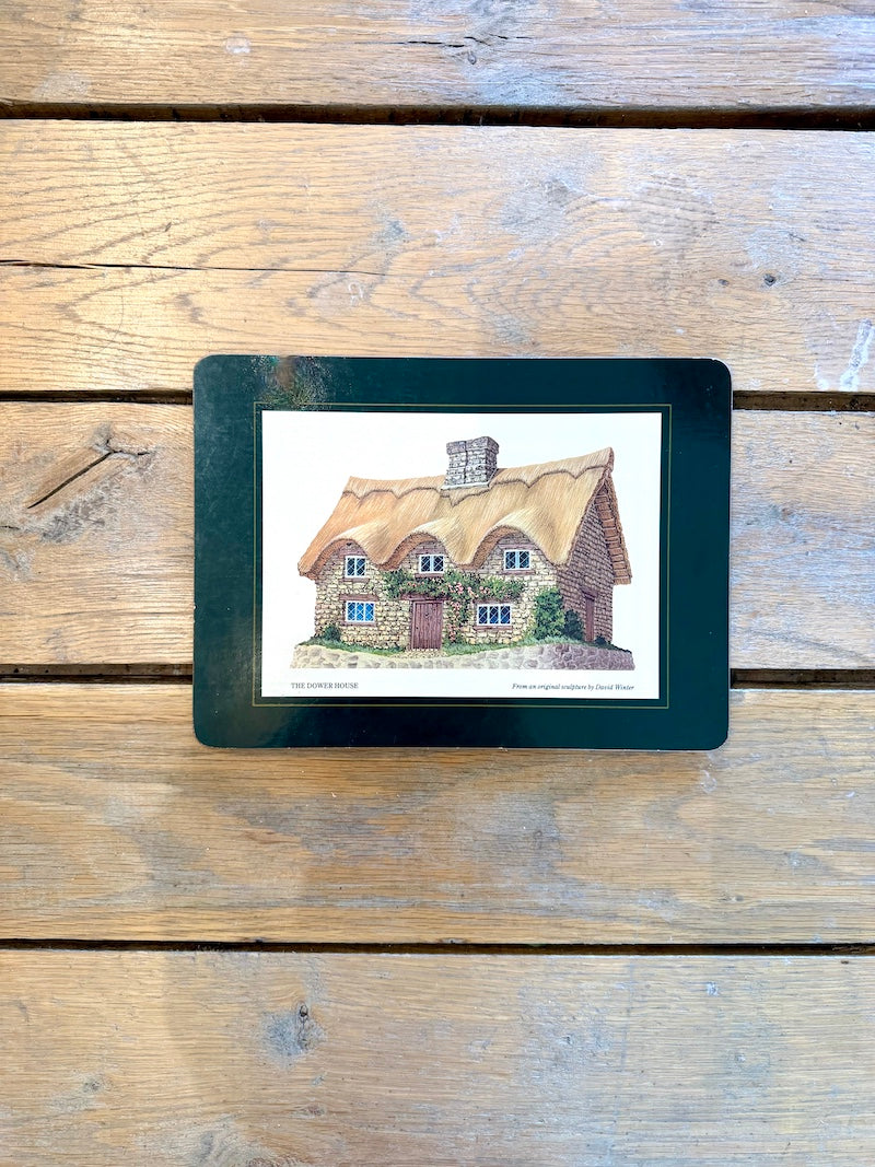 Set of 5 Vintage David Winter Placemats
