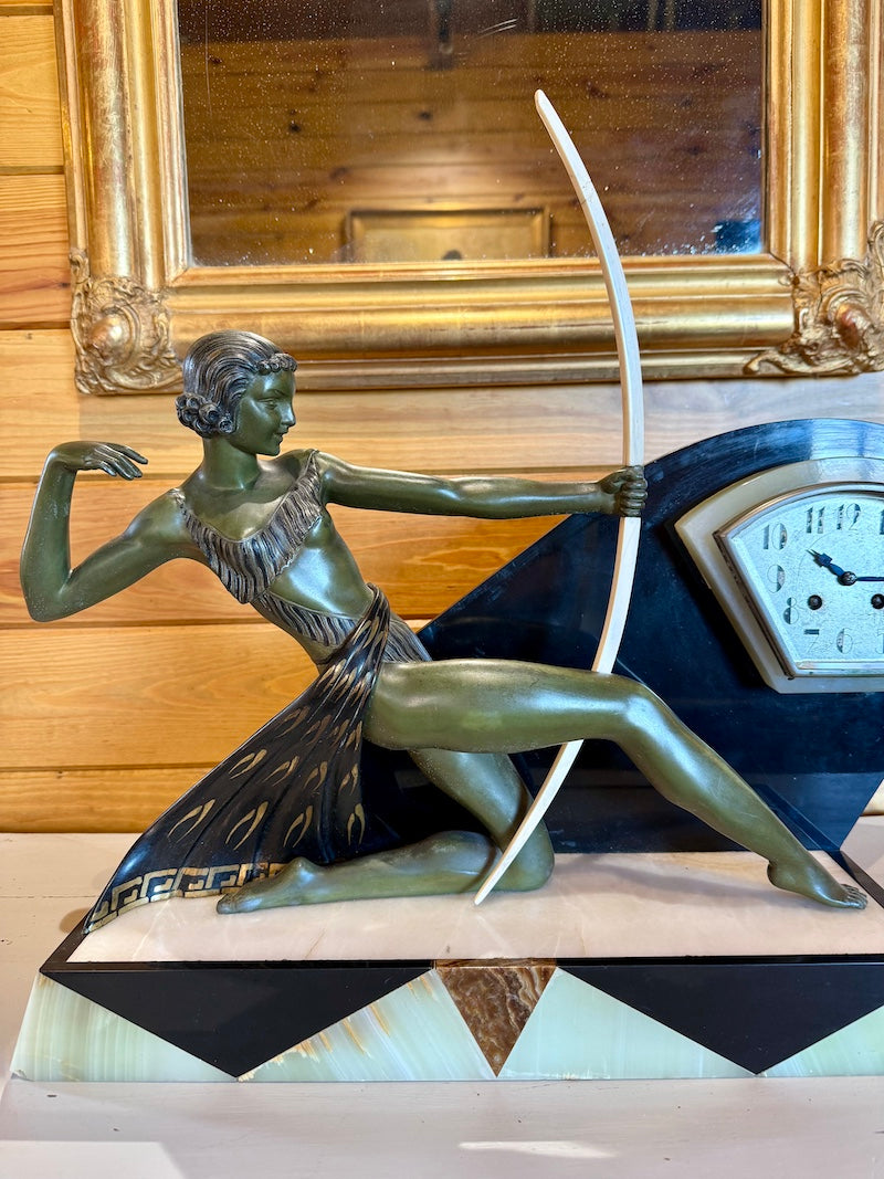 French Art Deco Clock