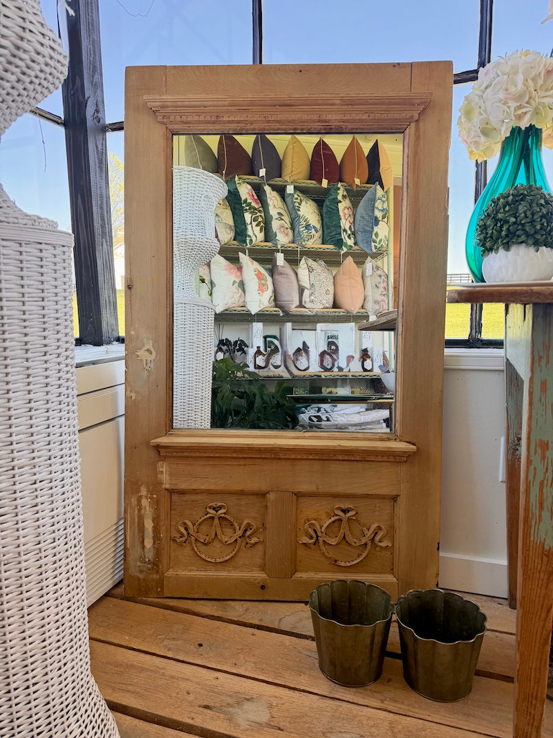 Beautiful Large Wood-Framed Mirror