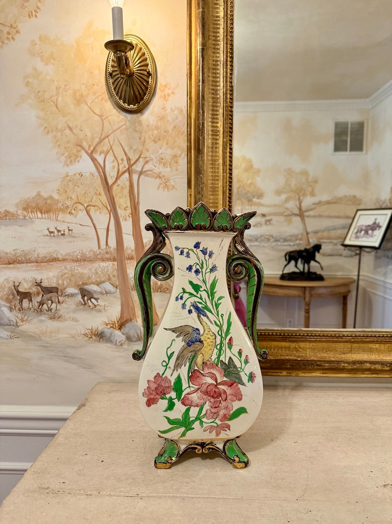 Antique French Art Nouveau Chinoiserie Vases