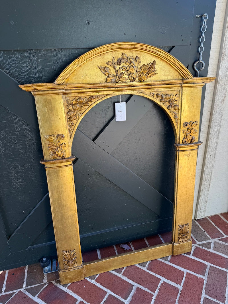 Antique Italian Gilded Cornice or Frame