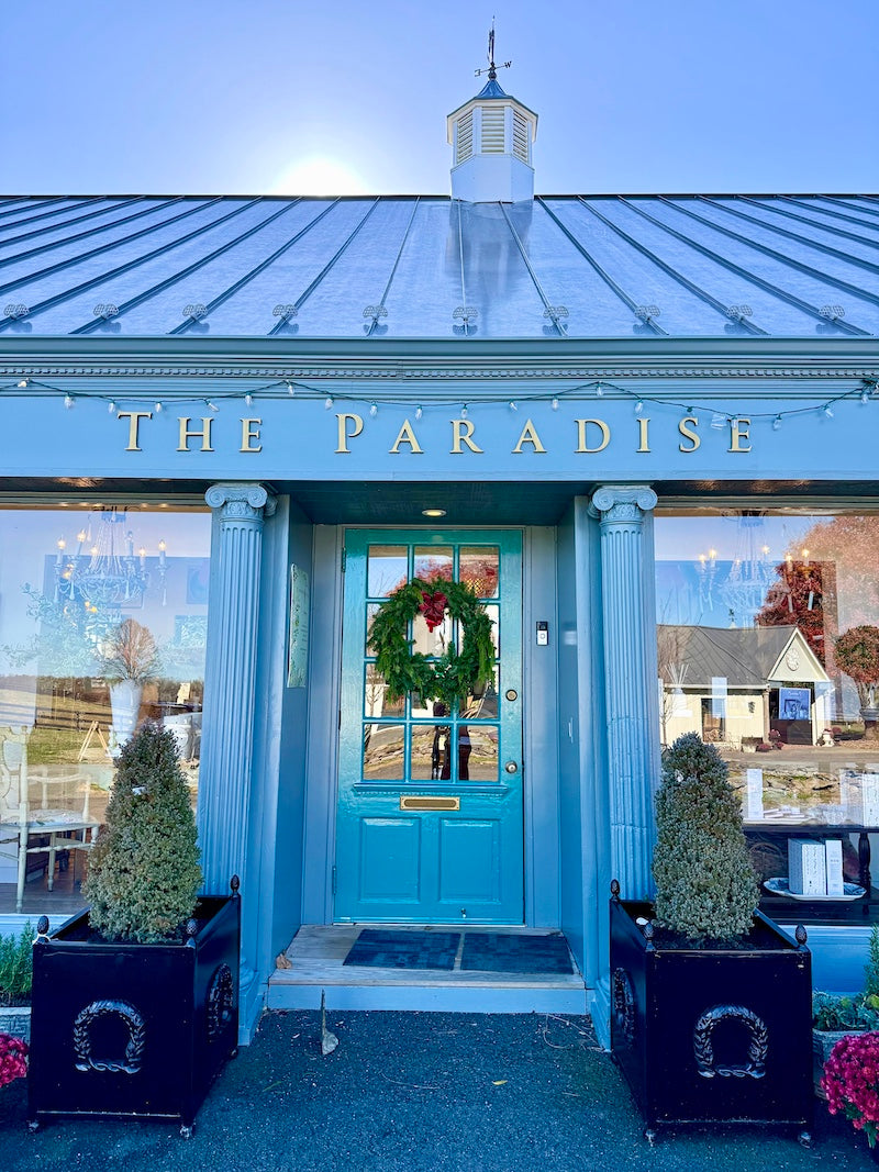 Antique French Pair of Planters with Black High-Gloss Paint