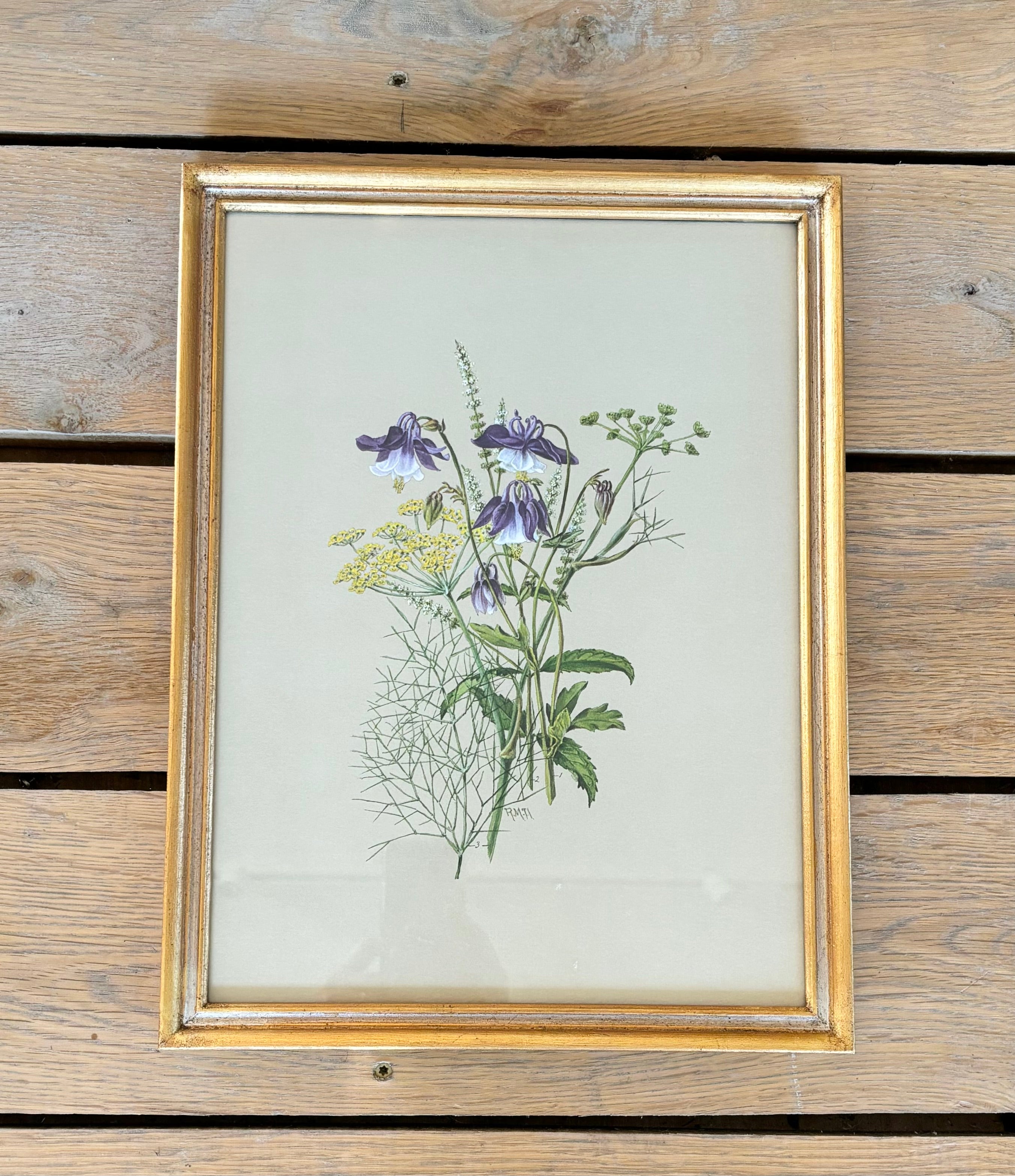 Botanical Floral Print