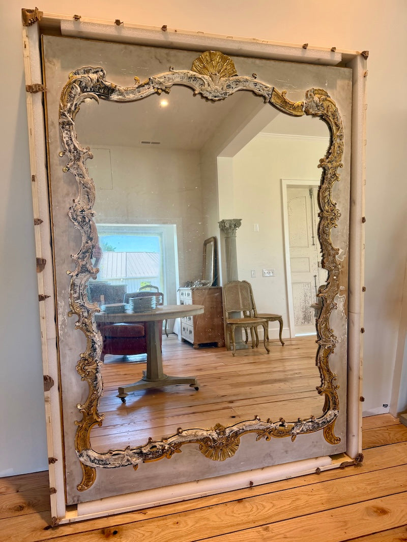 Antique French Mirror/Trumeau