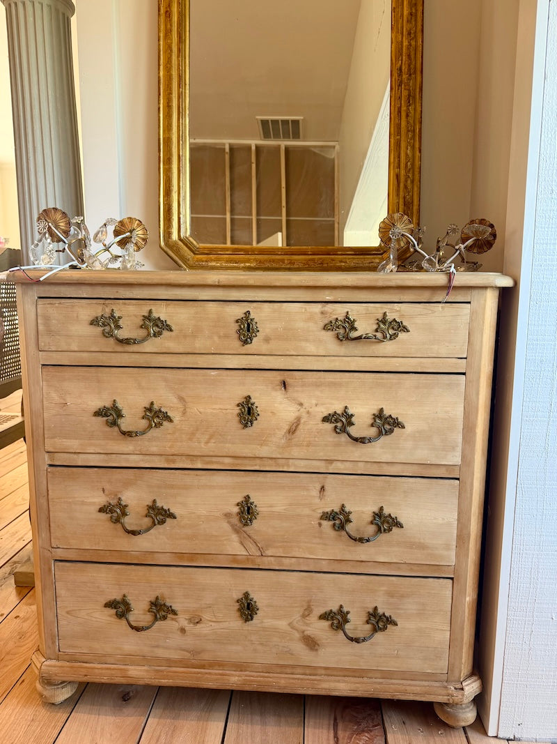 Antique Swedish Pine Chest