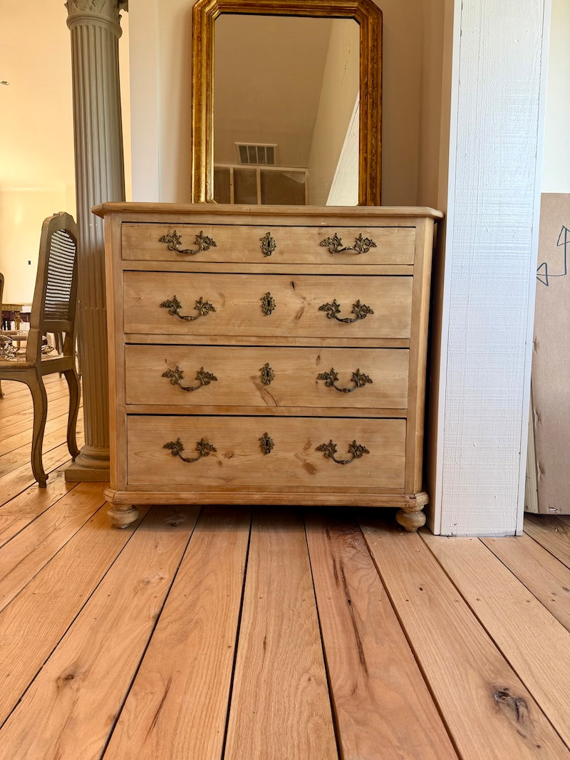 Antique Swedish Pine Chest