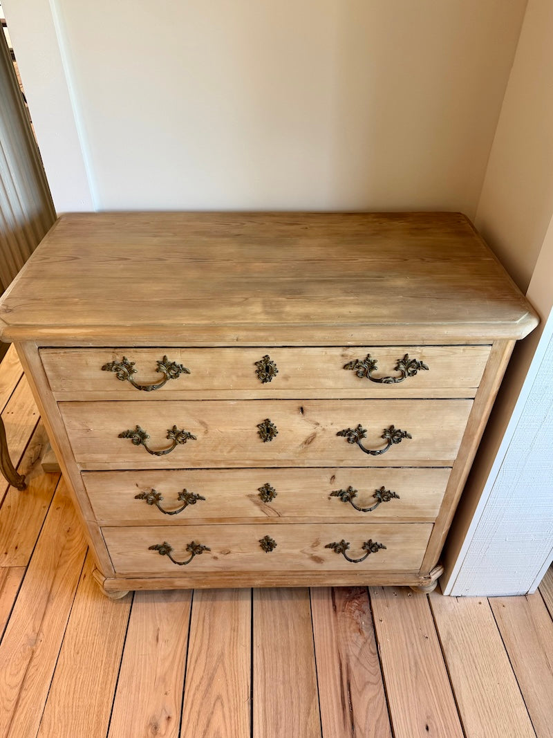 Antique Swedish Pine Chest
