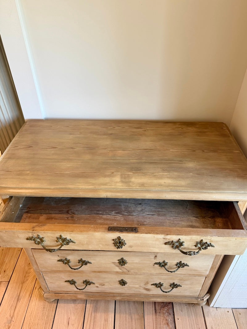 Antique Swedish Pine Chest