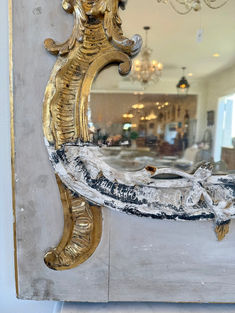 Antique French Mirror/Trumeau