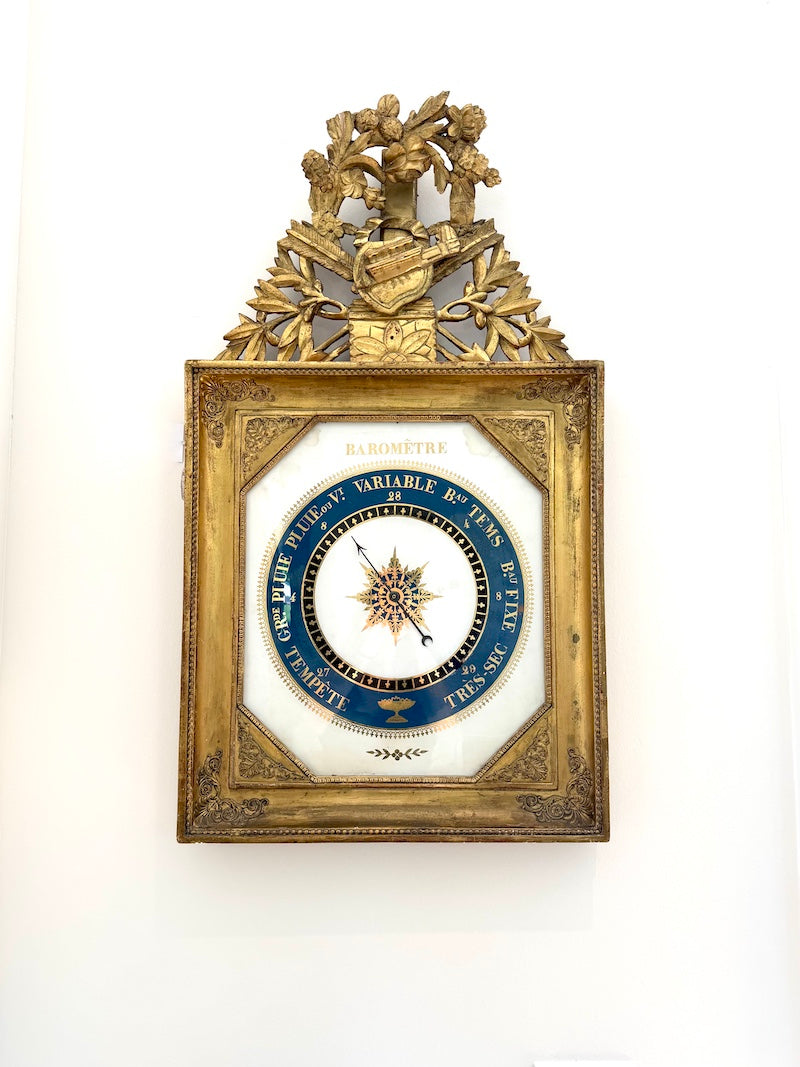 Antique French Barometer, Empire Period