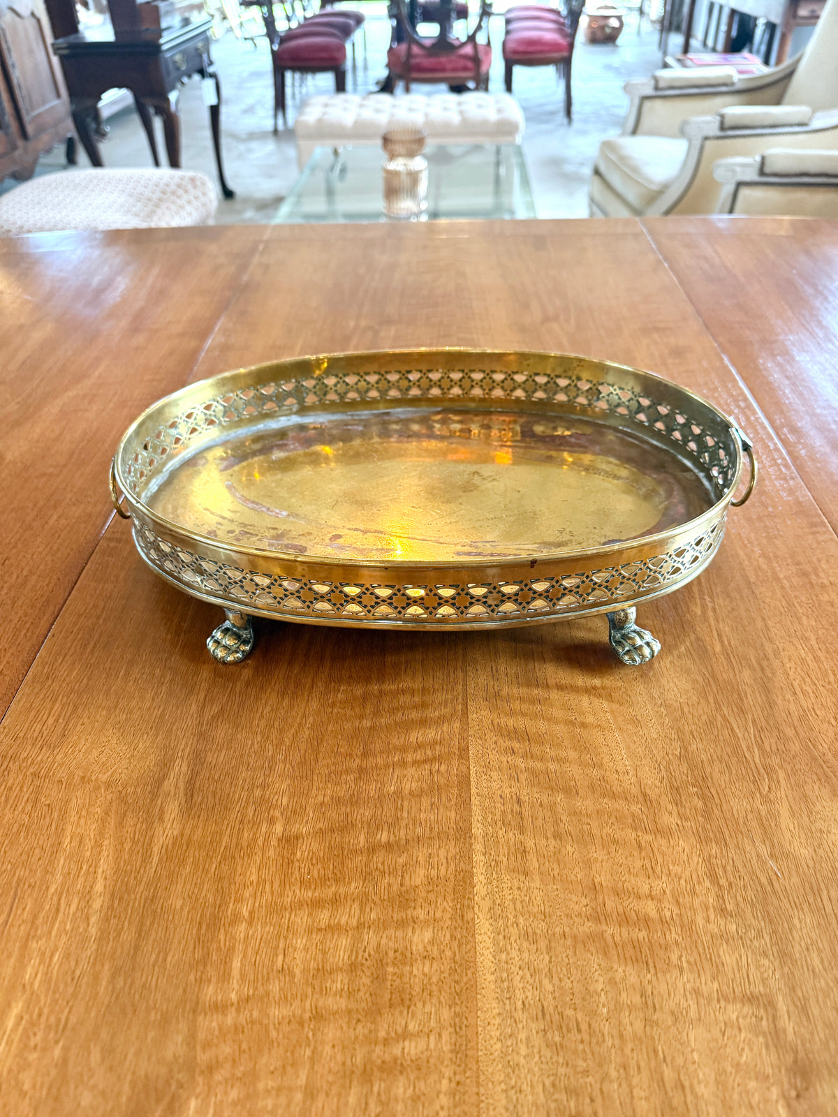 Antique Bronze Tray