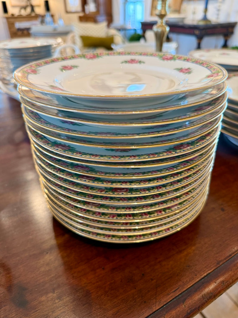 Antique French Set of Limoges Dinnerware