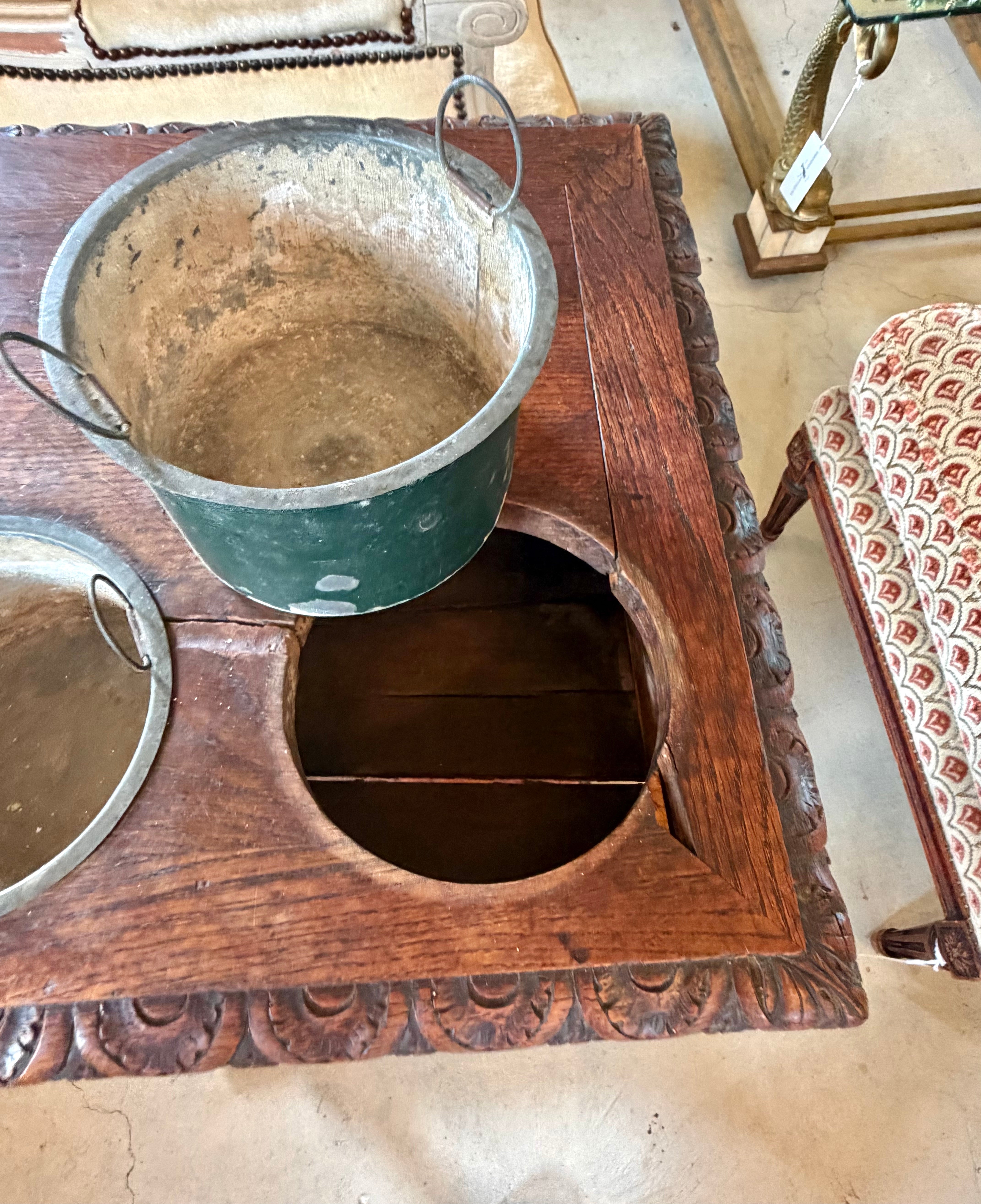 Antique French 19th Century Cooling Table