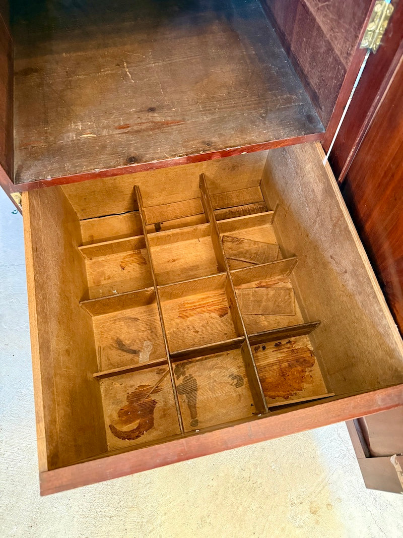 Regency Inlaid Mahogany Sideboard, Early 19th C.