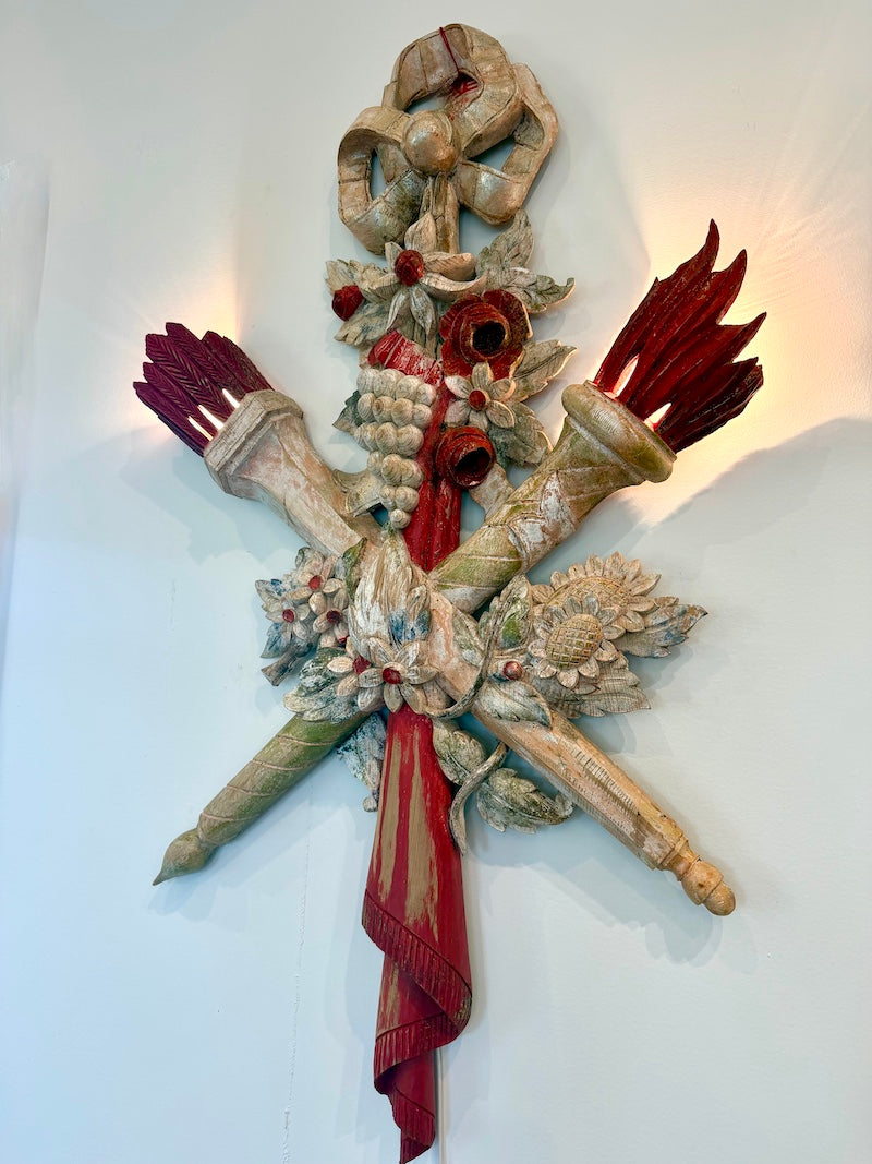 Antique Belgian Sconces