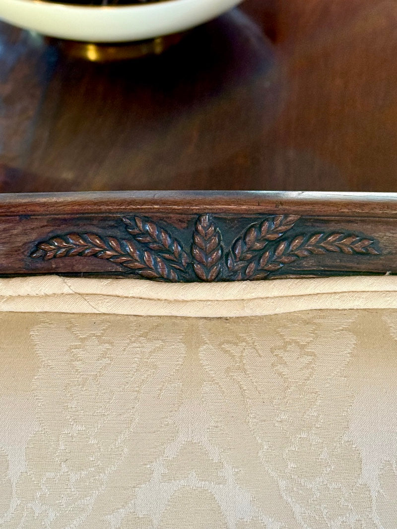 Antique George III Mahogany Sofa